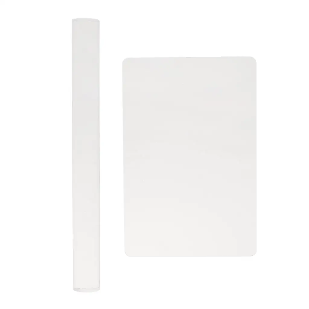 Acrylic Clay Roller Bar Modelling Tools Texture Roller for Ceramic Beads and Pottery Crafting