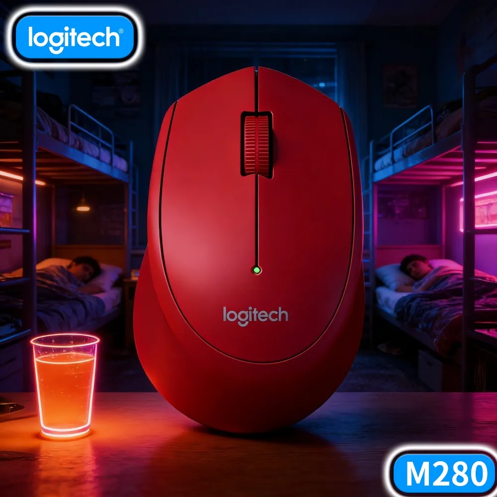 Smooth Gliding Cursor Wireless Mouse M280 Low Energy Draw For Office Spreadsheet Work Home Browsing Student Assignment Pc Tasks