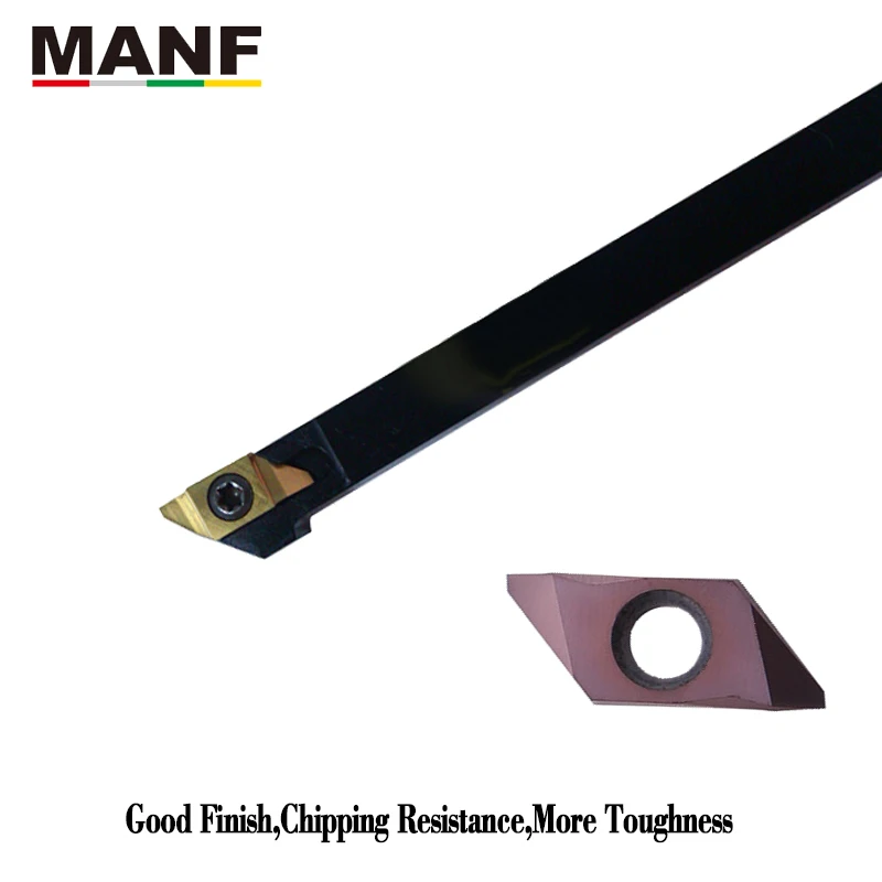 MANF TBP60AFR VB เหล็กสแตนเลสตื้นคาร์ไบด์แทรก CNC เครื่องตัดเครื่องกลึงโลหะเครื่องกลึงโลหะเครื่องมือแทรกสำหรับด้านหลังเปลี่ยน