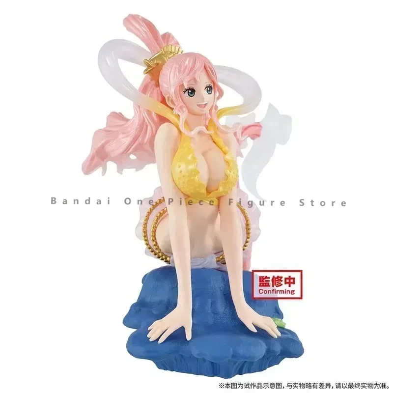 In Stock Original BANPRESTO Bandai One Piece Glitter&Glamours Shirahoshi Action Figures Animation Toy Gift Collector Model Hobby