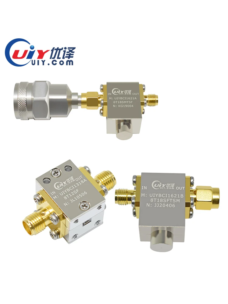 2.0-40GHz high band broadband coaxial isolators RF RF broadband isolators N/SMA can be selected