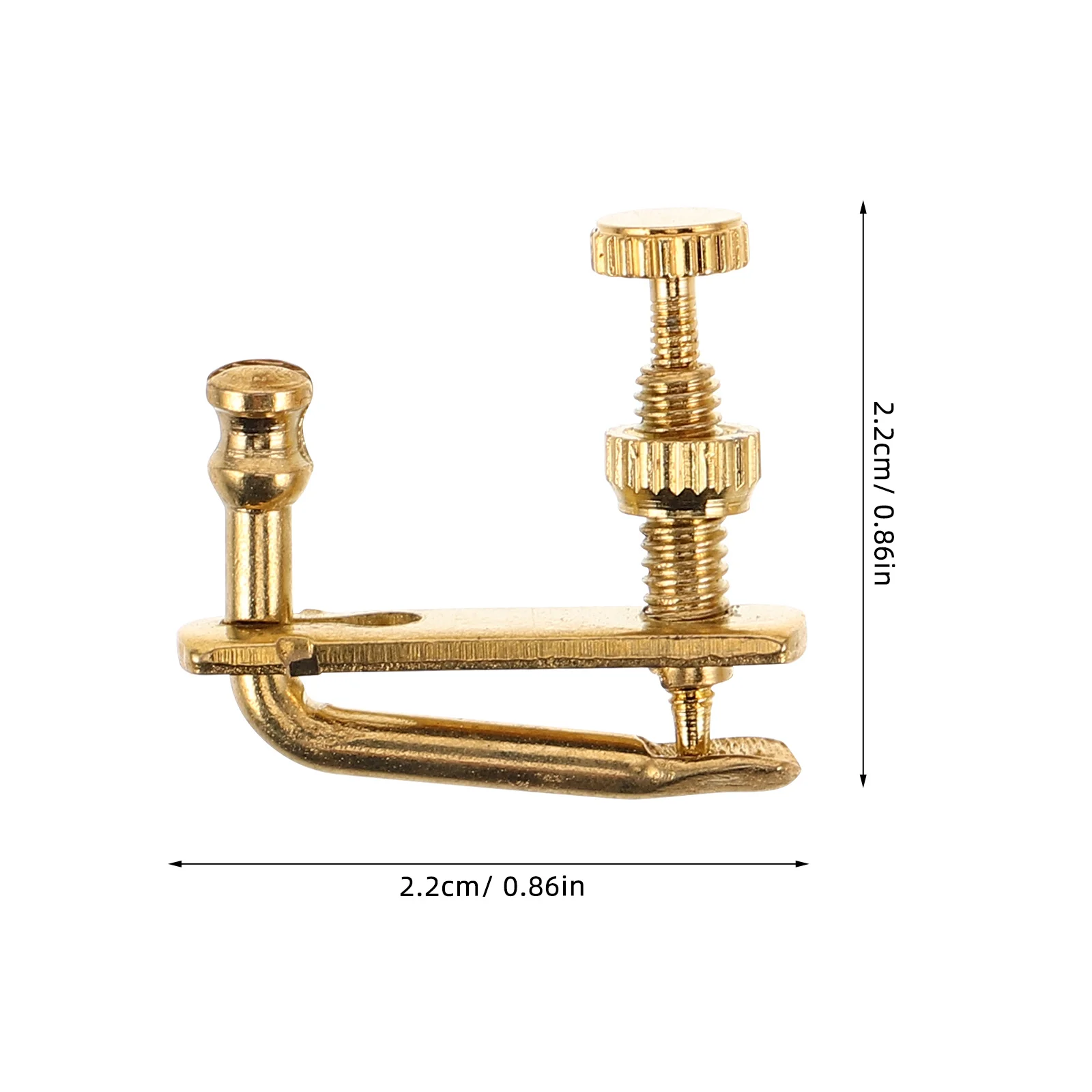 4 قطعة موالفات الكمان الدقيقة لـ 1 2 و 1 4 أجزاء كمان معدنية قابلة للتعديل سهلة التركيب أدوات ضبط دقيقة ناعمة #4