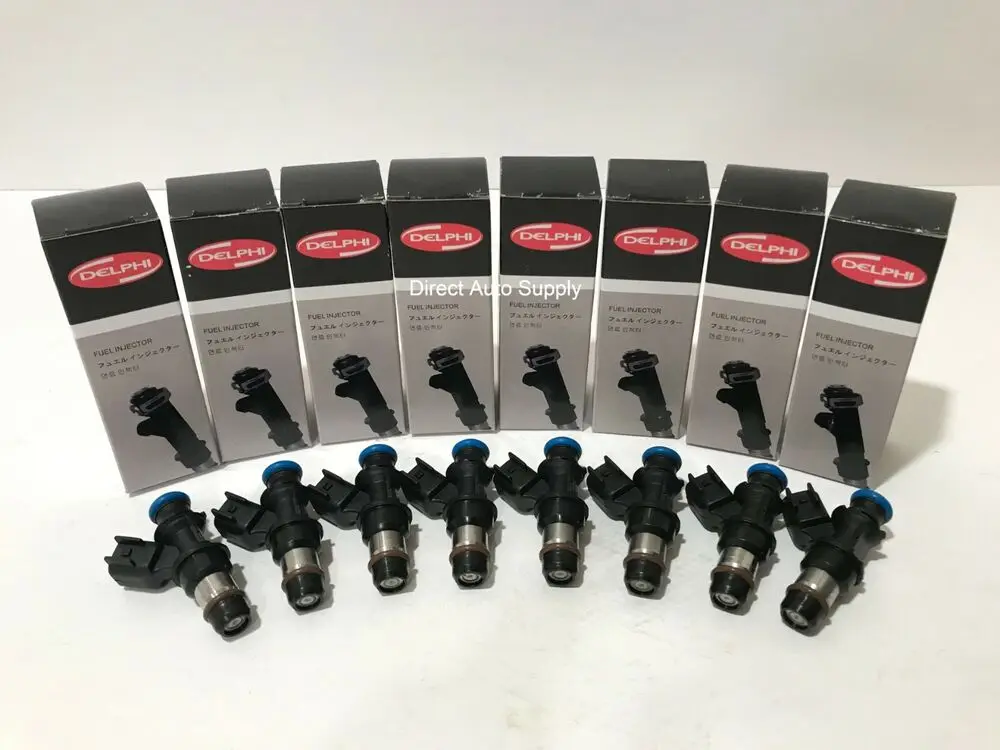 

8PCS NEW OEM FUEL INJECTORS 12580681 FOR GM 4.8L 5.3L 6.0L 6.2L V8