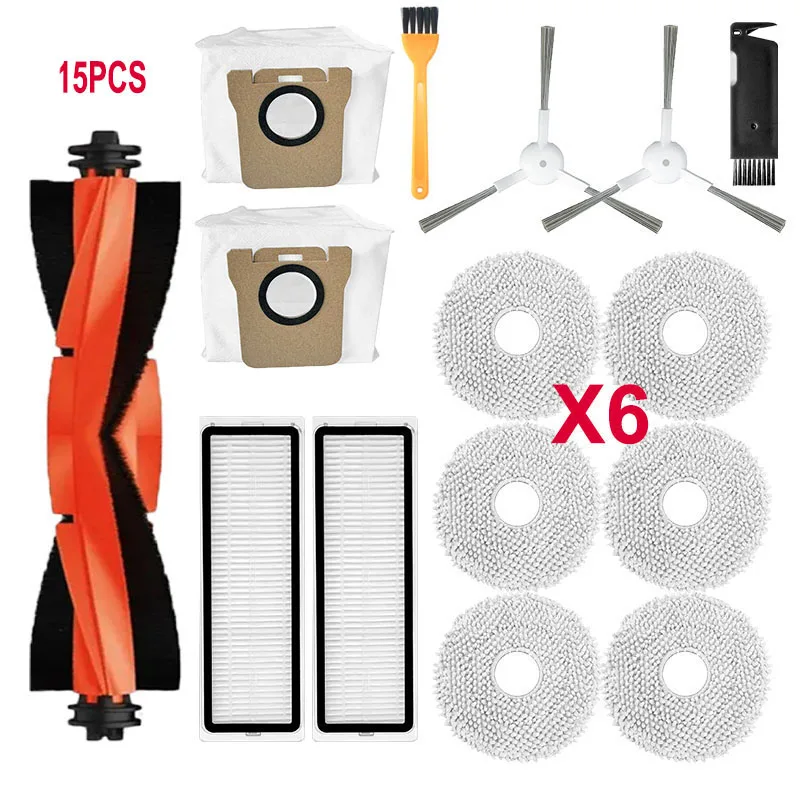

Main Side Brush Hepa Filter Mop For Dreame S10 Pro/Dreame L10s Ultra /XIAOMI Mijia Omni Robot X10+ Robot Vacuum Spare Parts