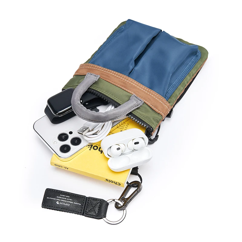 Men Chest Bag New Arrival Waist Bag Lightweight Waterproof Crossbody Bags Casual Small Oxford Weekend Tote Handbags For Male