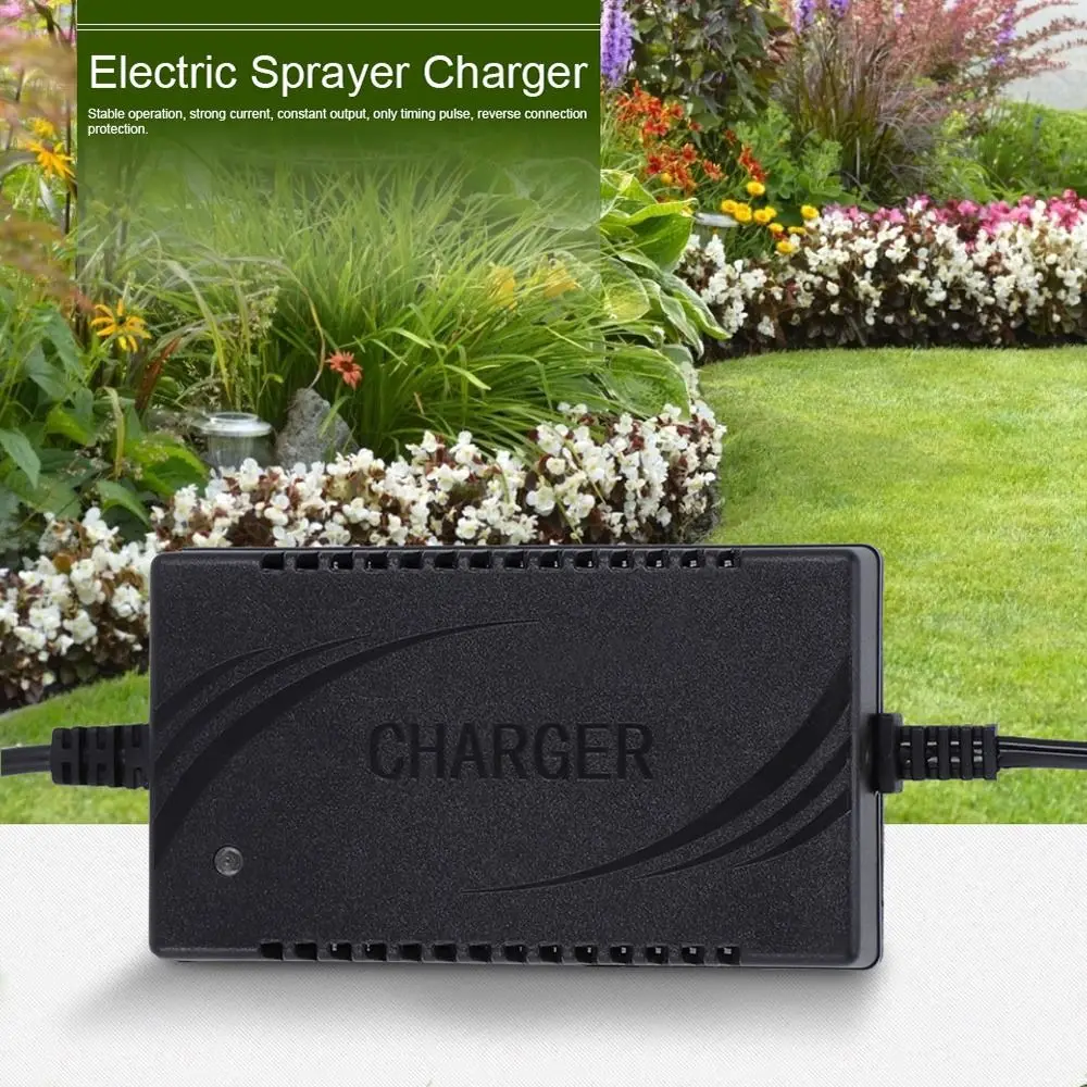 12V 1A Charger Adapter For Electric Sprayer Toy Car Motorcycle Gel Lead Acid Battery