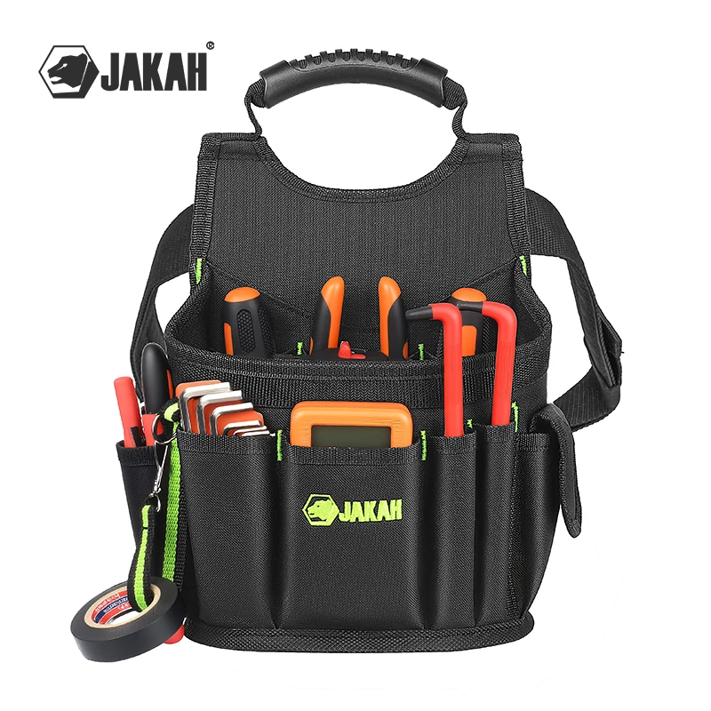 Electrician Special Tool Bag Work Site Pocket Multi-functional Portable Hardware Storage Pocket