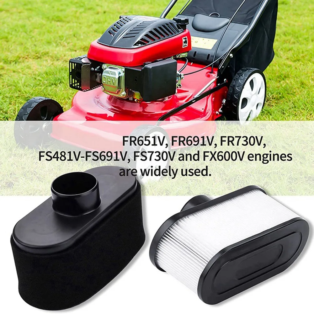 ABZL 11013-0752 11013-0726 فلتر الهواء، لـ Kawasaki FR651V FR730V FR691V منقي هواء المحرك، فلتر هواء جزازة العشب، فلتر مسبق
