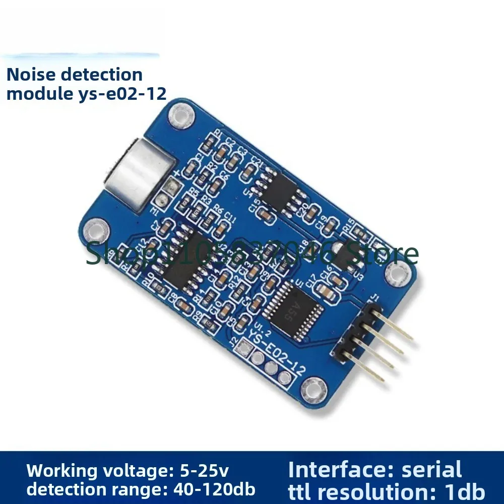 Decibel sensor noise detection module sound pressure detection module sound sensor small size serial TTL