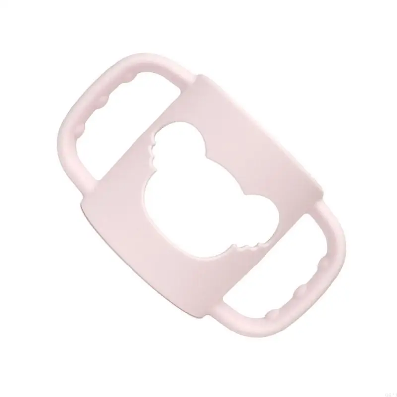 

Comfortable Grip Bottle Adapter Case Silicone Baby Milk Bottle Handle Sleeve