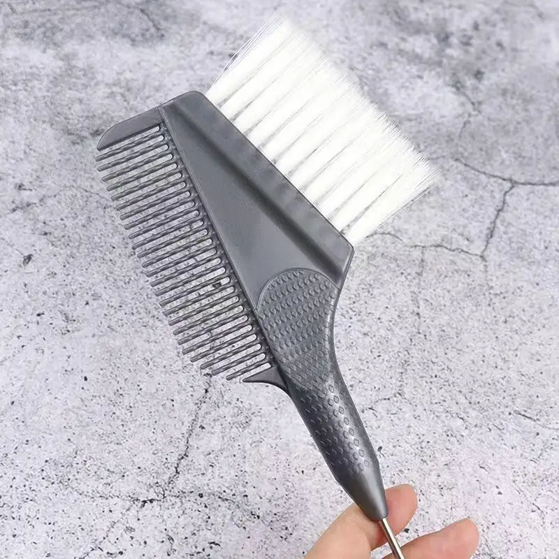 1 Stück Professioneller Doppelseitiger Haarfärbepinsel für Gleichmäßige Farbauftragung Haarfärbepinsel mit Rattenschwanzkamm für den Salongebrauch – Detail 4