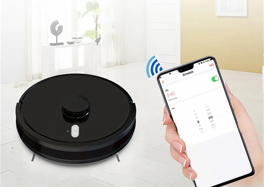 Cross-Country Robot Vacuum Cleaner with Auto Dust Collection APP Voice Intelligent Control Home Cleaning Robots