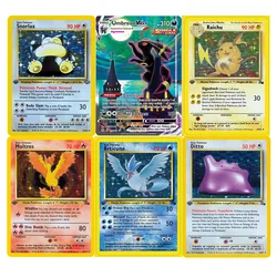 Holo graphische pkm Sammel karten ptcg Proxy karte Blue Core Papier karte Kinder pkm Vapor eon/Schnorchel dragonit/Blast oise