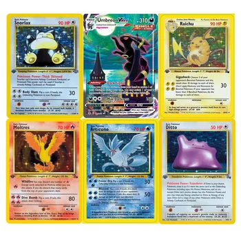 Carte da collezione PKM olografiche Carta Proxy PTCG Carta di carta Blue Core Bambini PKM Vaporeon/SnorlaxDragonite/Blastoise