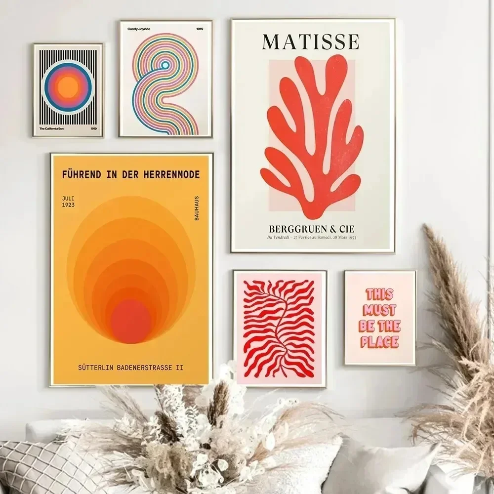 

Abstract Matisse Abstract Leopard Color Block Aesthetics Posters And Prints Wall Art Canvas Painting Animal Living Room Decor