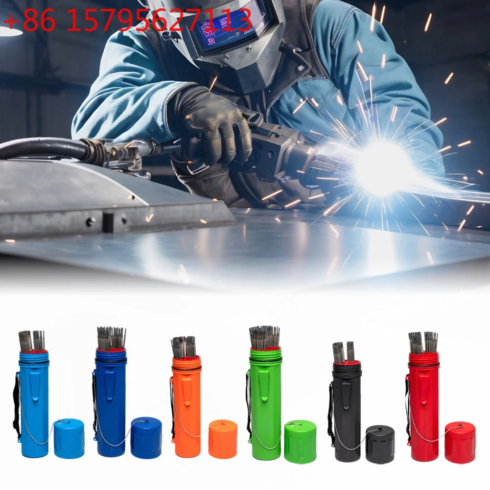 1PC Welding Rod Storage Tube Container MMA Electrode Holder 4.5kg Capacity Moisture Protection Welding Rod Storage
