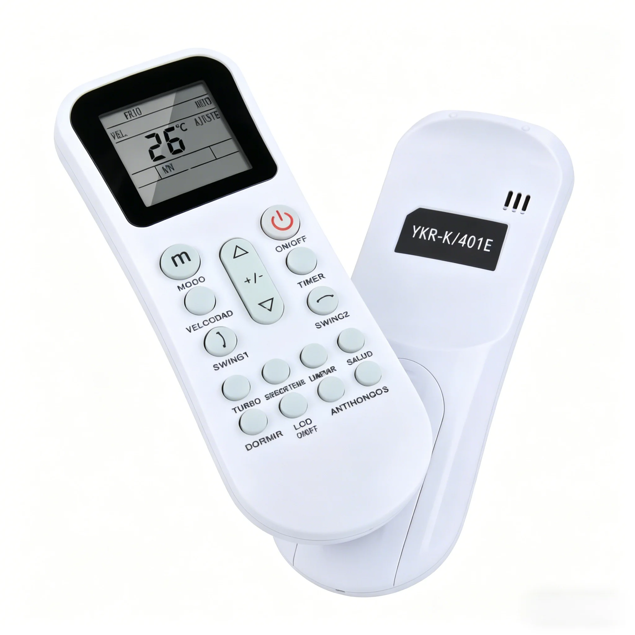 XX YKR-K/401E AC Remote for Split/Window AC, Durable Replacement,No Programming Required