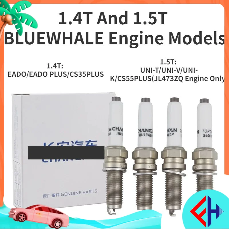 Original 1.4t And 1.5t Changan Bluewhale Engine Spark Plugs For Eado/eado Plus/cs35plus/uni-t/uni-v/-uni-k/cs55plus High Quality