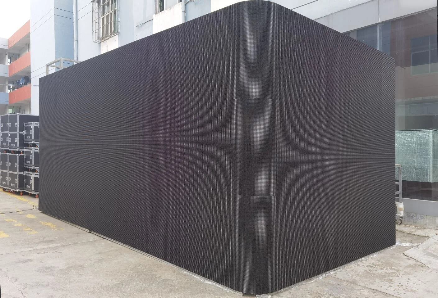 لوحة إعلانات خارجية P3 P4 P5 P6 لوحة تسجيل رقمية عالية الجودة لوحة عرض LED خارجية بالألوان الكاملة #4