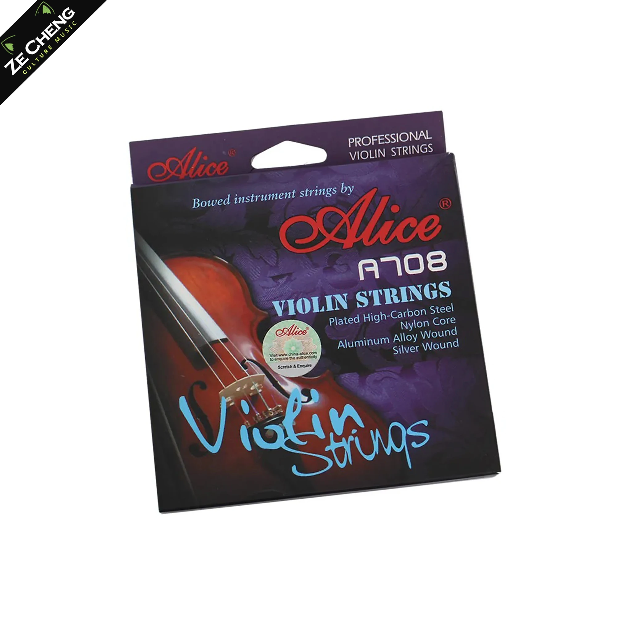 

4 шт. E a D g нейлоновые струны для скрипки из алюминиевого сплава с серебряной обмоткой, набор струн для скрипки 4/4