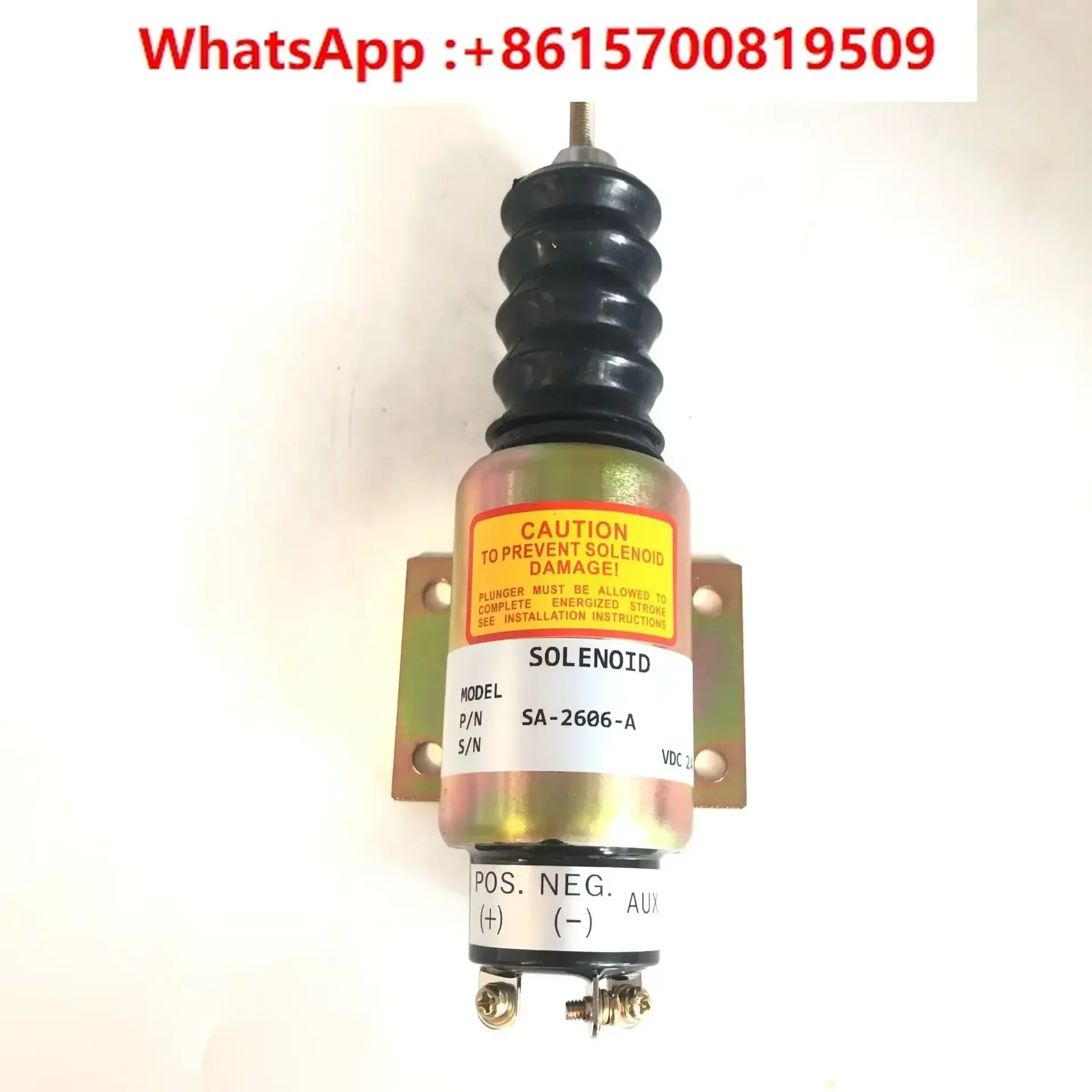 

2001-12E2U1B2A Fuel Shutdown for Mixer SA-2606-A 12V