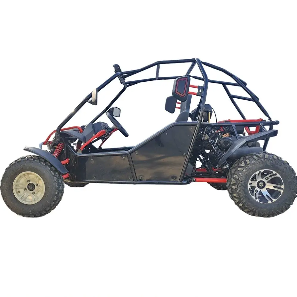 300cc 4 Stroke Off-Road Pedal Go Kart, Tested Stable Power Component For All Rough Sand Mountain Outdoor Terrains