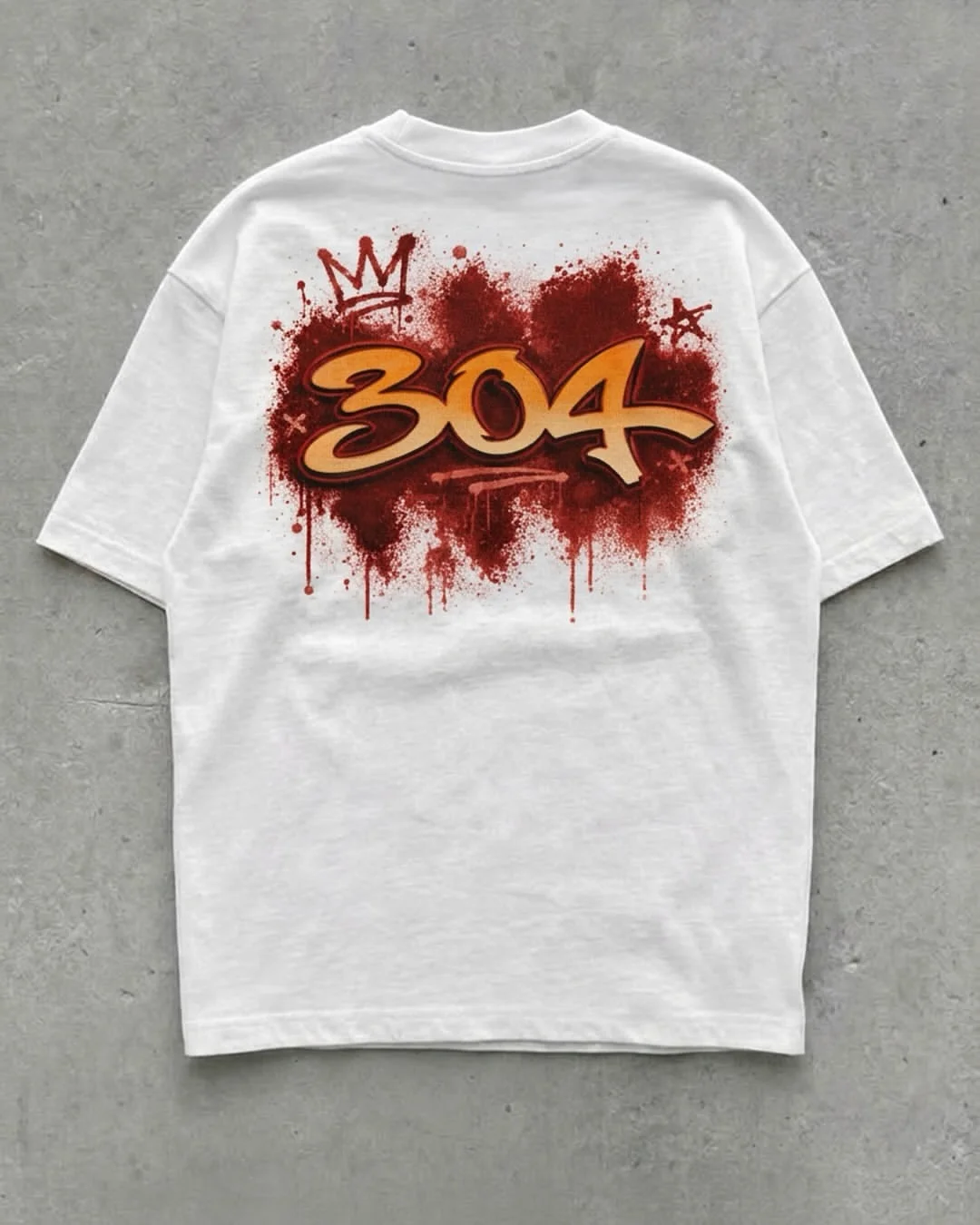 Men White Cotton Graphic T Shirt Vintage Soccer Player Portrait Print Streetwear Crew Neck Short Sleeve Football Fan Casual Tee