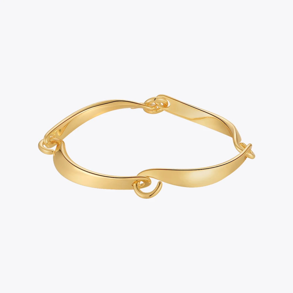 ENFASHION Hook Bracelets Gold Color Bracelet For Women Hiphop Fashion Jewelry 2022 Christmas Pulseras Mujer Wholesale B222321