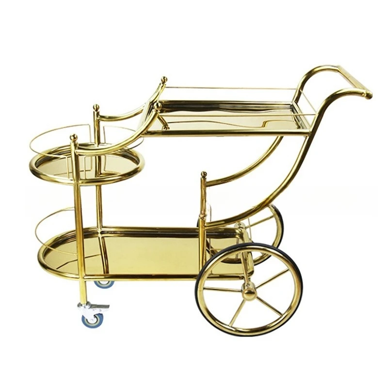Mobile food delivery service cart, beverage snack dessert cart
