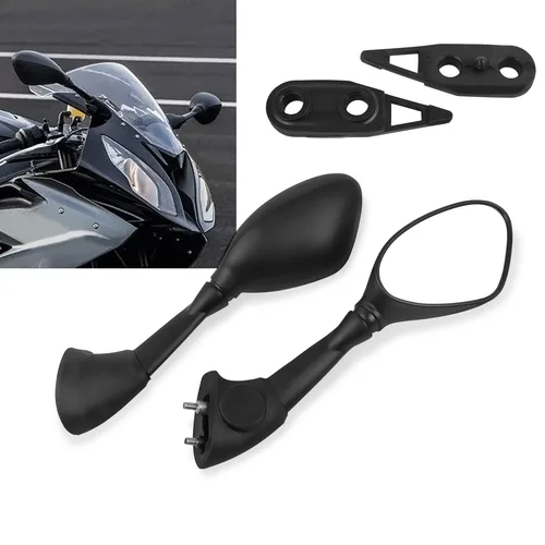 Espejo retrovisor lateral para motocicleta, para BMW S1000RR S 1000RR 2009-2018