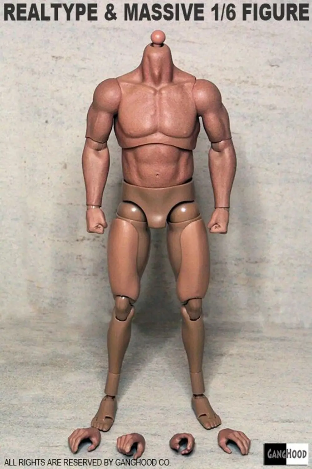 1/6 Scale Europe/Asian Muscular Strong Action Figure Joint Body Fit 12'' Male Soldier  Head Sculpt Carving Model