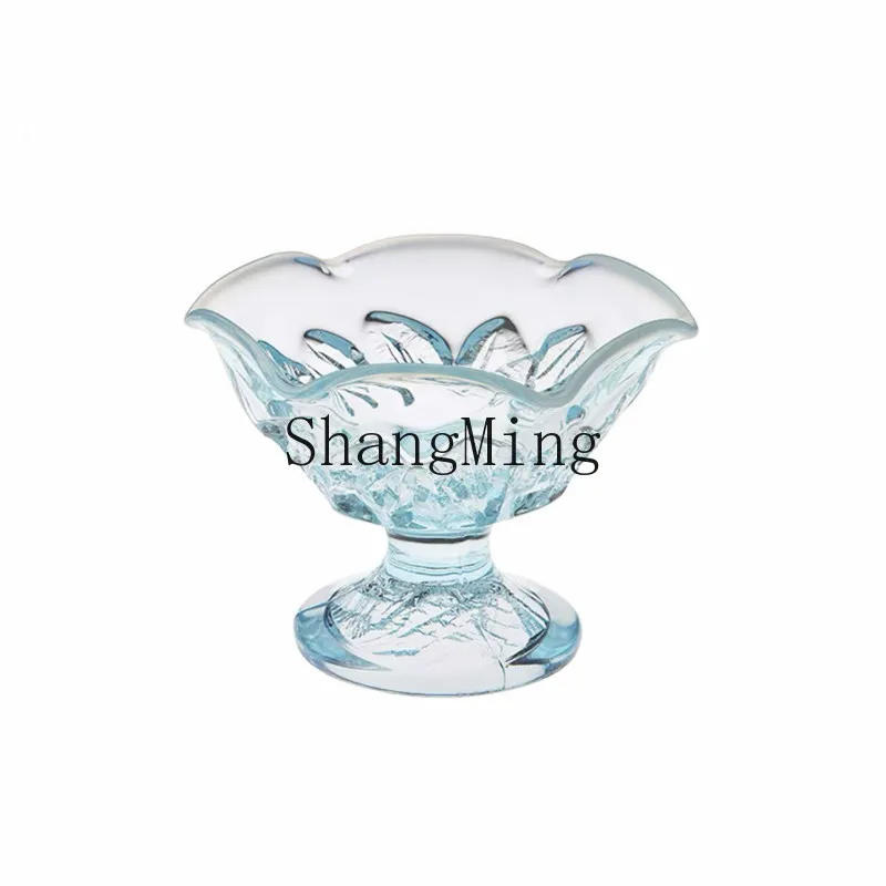 

CL Color Glass Creative Dessert Cup Ice Cream Cup High-end Ice Cream Smoothie Milkshake Household