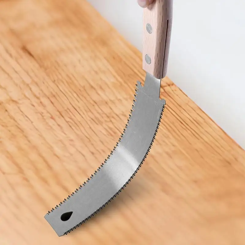 150mm Wood Saw Double Edged Japanese Pull Saw Flexible Blade Hand Saws Tree Branch Cutte Mini Woodworking Flexible Hand Saw
