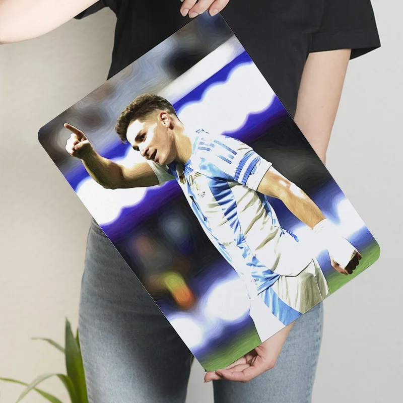 أرتورو فيدال رسم فني علامة معدنية ملصق رياضي علامات صفيح مخصصة ريترو لتزيين جدران الفن ديكورات المنزل Babymetal