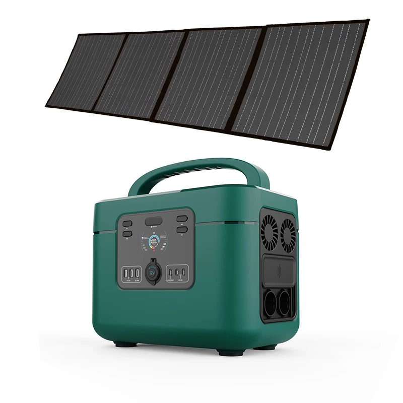 UPS 1200w Type-C Output solar generator cheap price electric charging portable power station