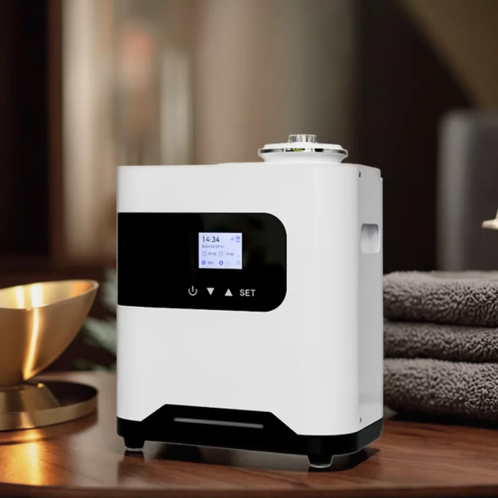 Luxury Smart Fragrance Diffuser Fan Anhydrous Fragrance Oil Dispenser