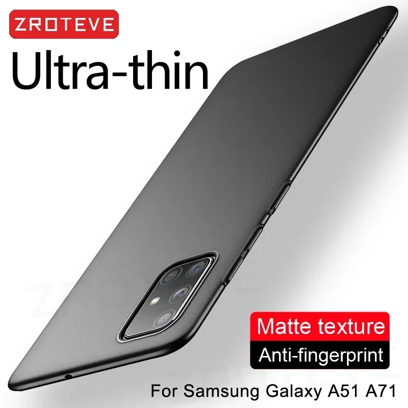 Etui Zroteve Ultra Slim Matte Hard PC do Samsung Galaxy A52 A52s A72 A51 A71 A33 A53 A73 — zdjęcie produktu 2