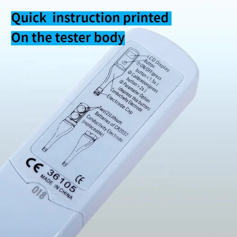 NEW Pen Type ORP Analyzer With Replaceable Slim ORP probe Pre Calibrated ORP Tester For Hydrogen Water Bottle Spas Drinking Wate