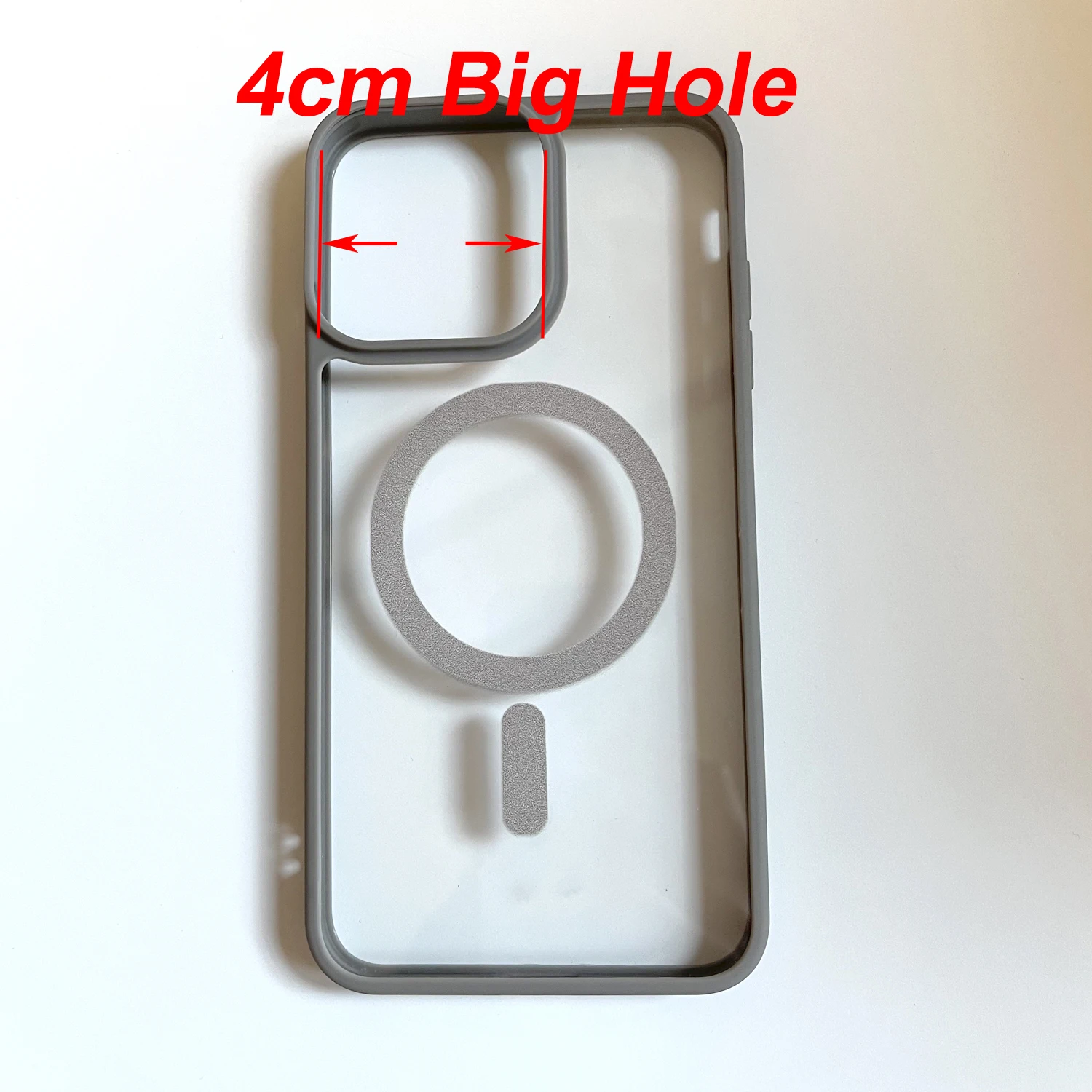 4cm Big Hole Magnetic Phone Cover For Xs max Turned to 15Pro Max Hard Case for XSmax to 14Promax /13pro Max Protect Cover