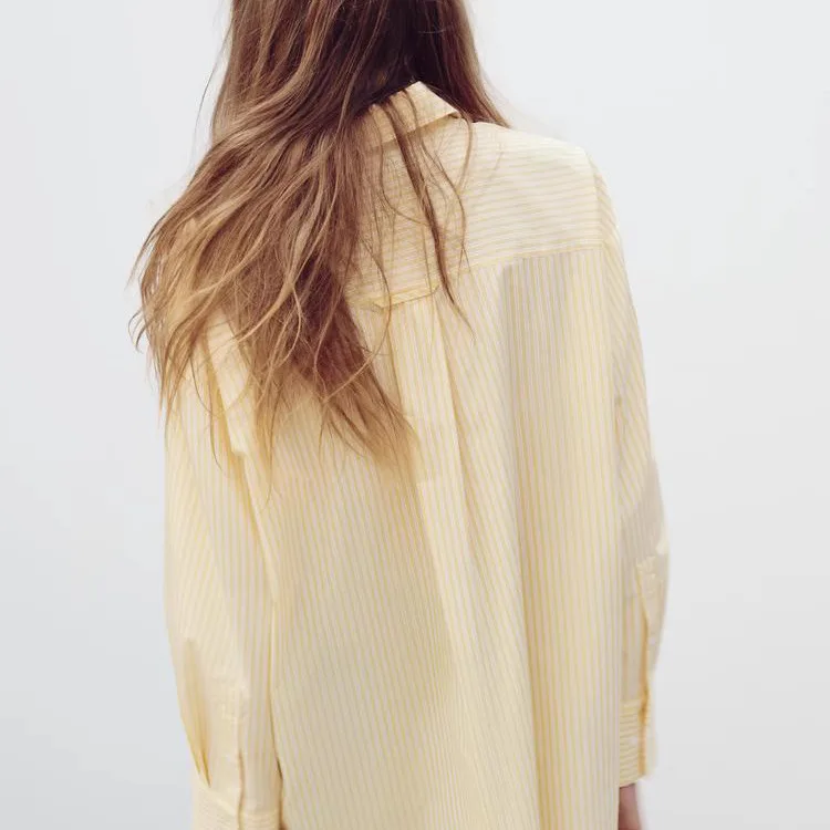 ربيع جديد المرأة irt شخصية شريط تصميم تنوعا طويل Sve بدوره إلى أسفل طوق الحرير irt ألياف البوليستر 00% #4