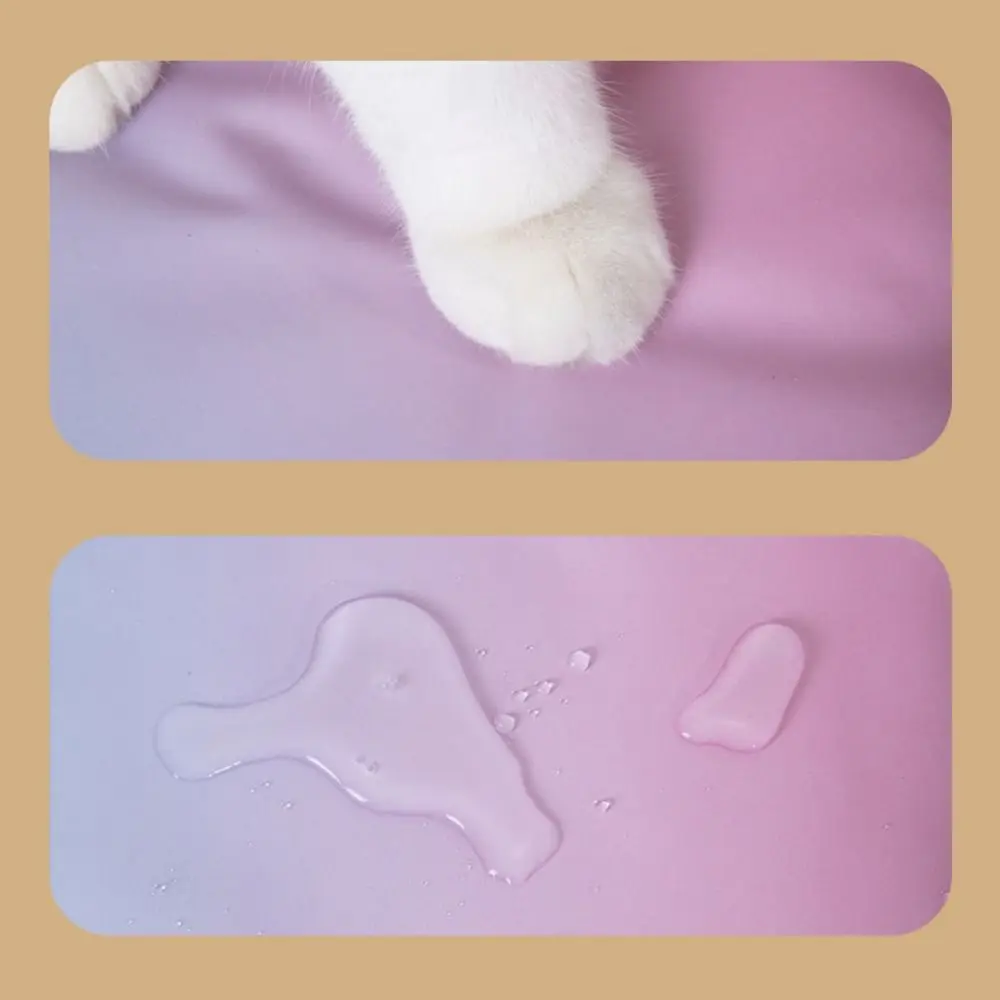Waterproof Pet Electric Blanket Anti-scratch Warm Cat Electric Heated Pad Thermostat Control Cartoon Pattern
