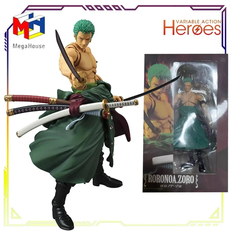 Mega House Original Variable Action Heroes One Piece Perona Past Blue Collectible Movable Action Figure Toys Gifts for Boys