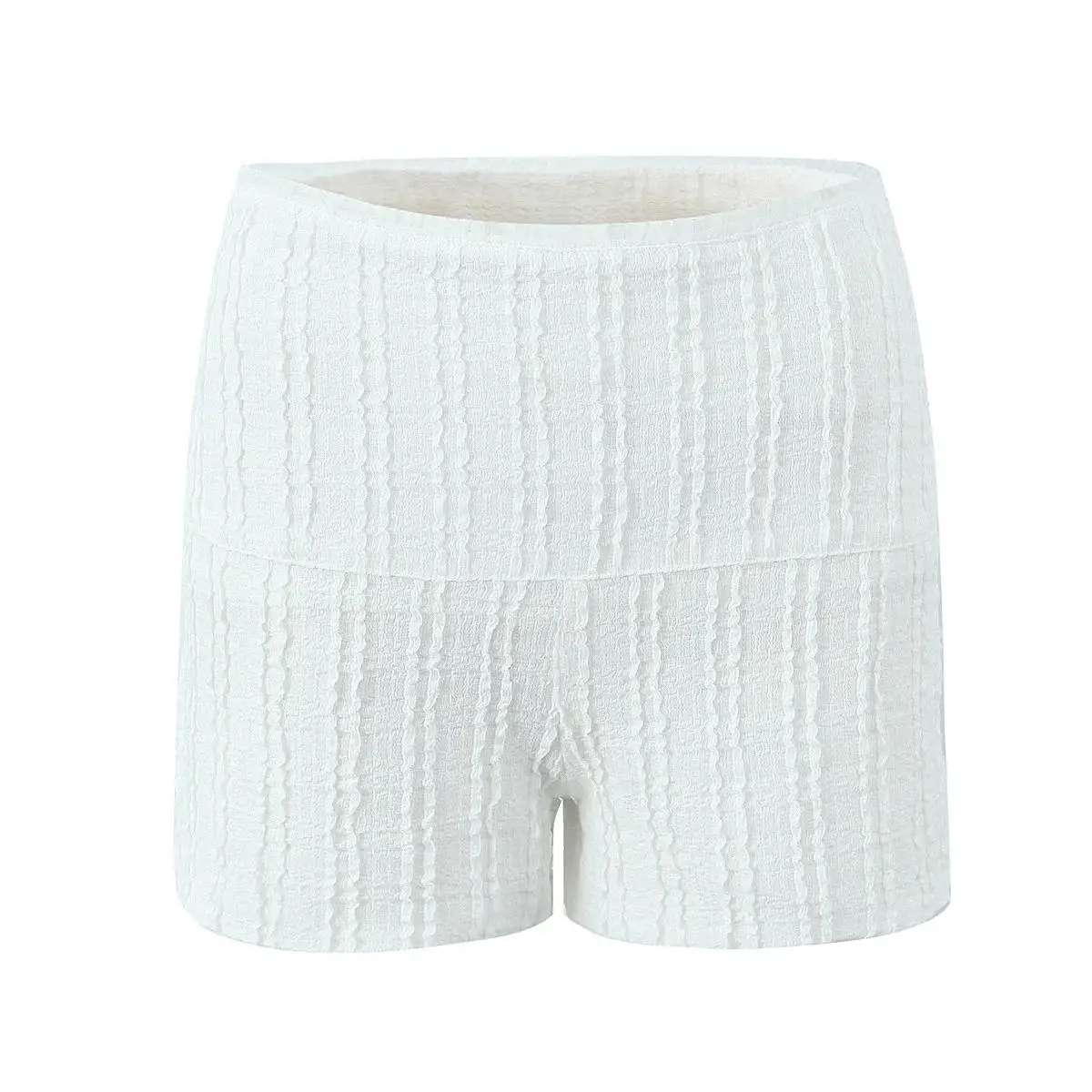 Seksowny amerykański komplet z koronkowym wykończeniem i kwiatowym haftem, dopasowany T-shirt i majtki z niskim stanem dla młodych kobiet.