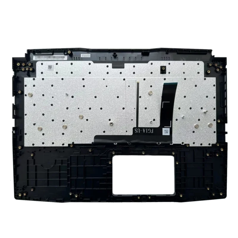 Nuova custodia superiore per Laptop per MSI GF66 MS-1581 1582 Katana GF66 COVER superiore copertura per poggiapolsi custodia superiore con tastiera retroilluminata rossa