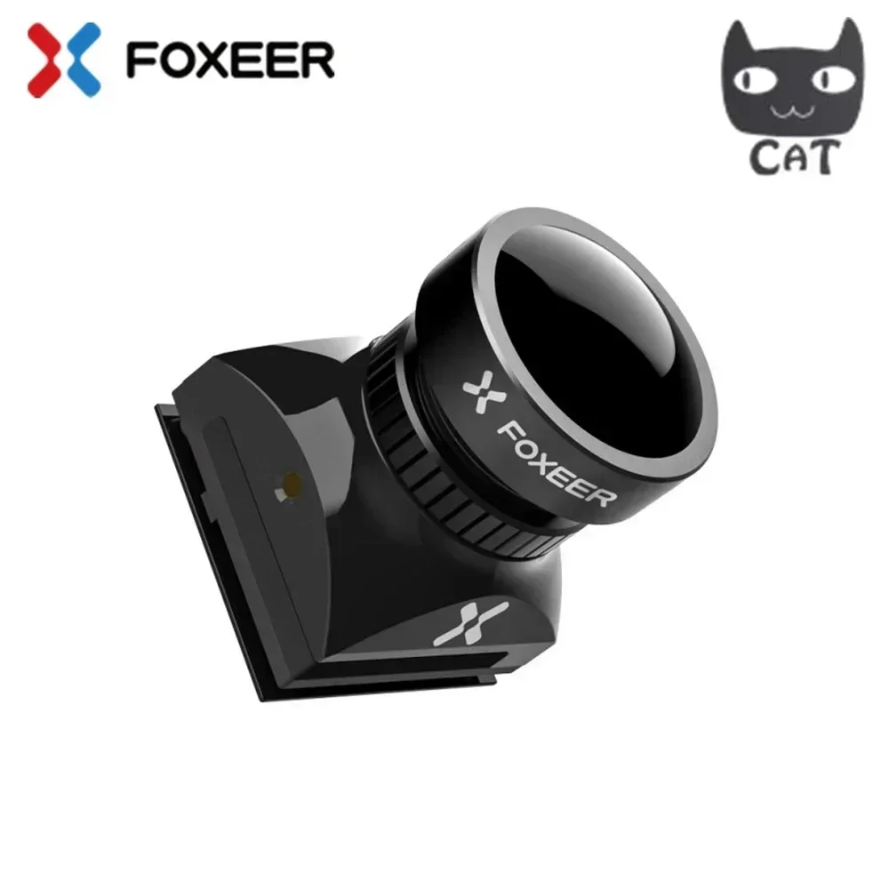Foxeer Mini Cat / Micro Cat 4 1200TVL Starlight 0.00001Lux cámara FPV de baja latencia y bajo ruido cámara FPV para Dron de carreras con visión en primera persona