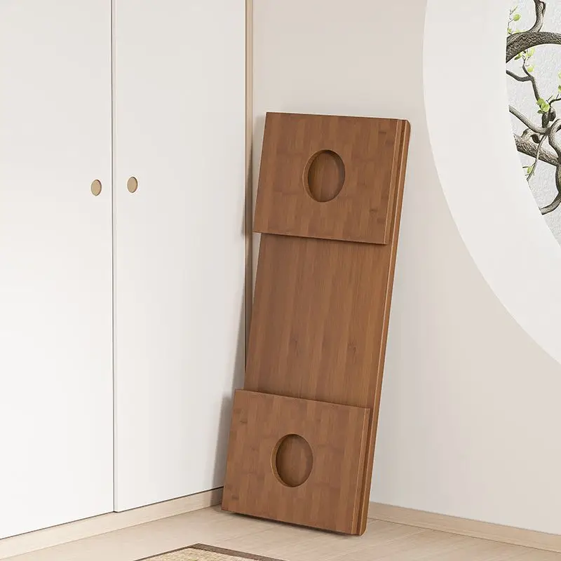 Versatile Bamboo Folding Table - Japanese Style, Perfect for Bedroom & Study, Durable Low-Rise Design with Smooth Finish