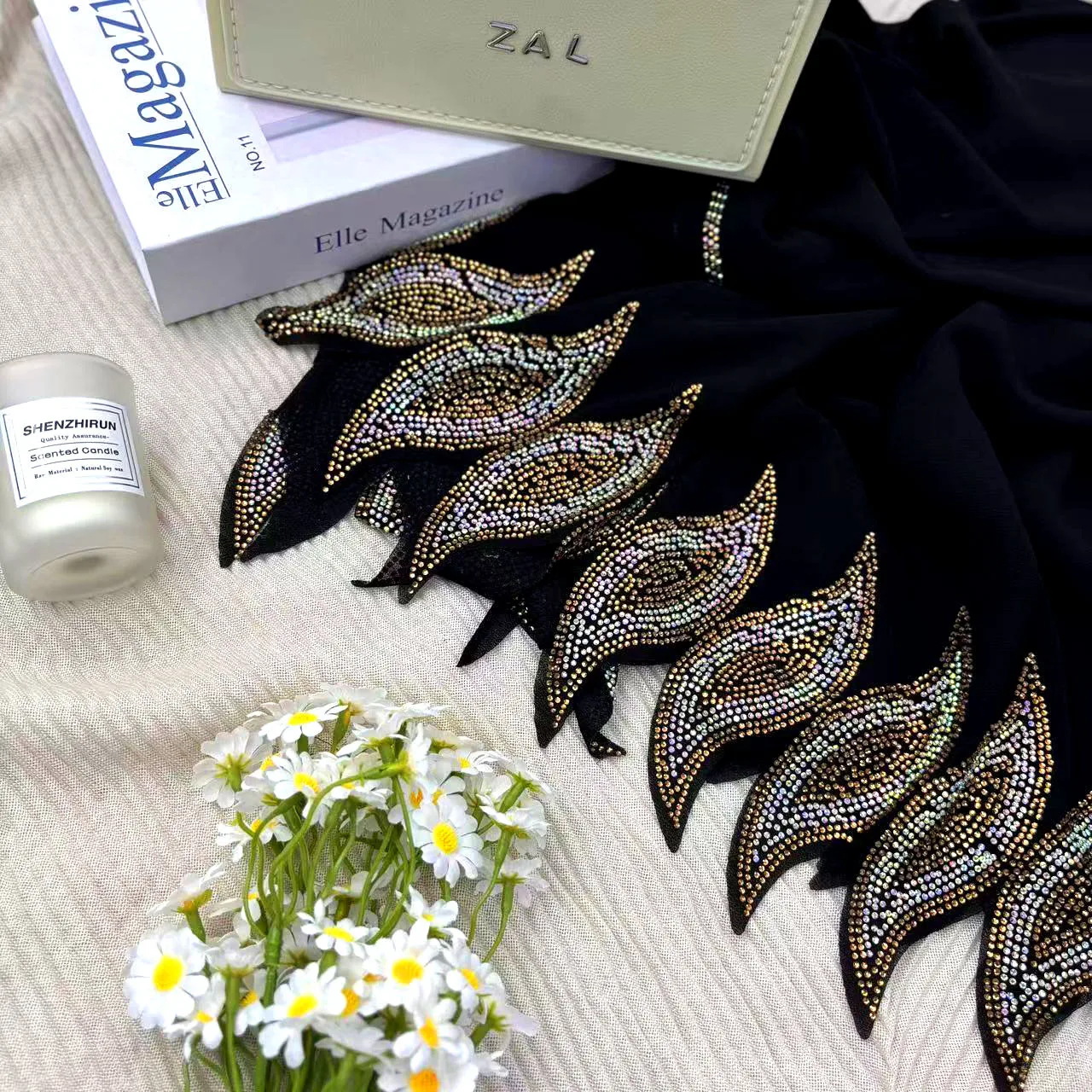 

Блестящие крупные ромбовидные стразы с двумя концами, приклеиваемые утюгом, черные, нерегулярной формы, для базового слоя, хит продаж