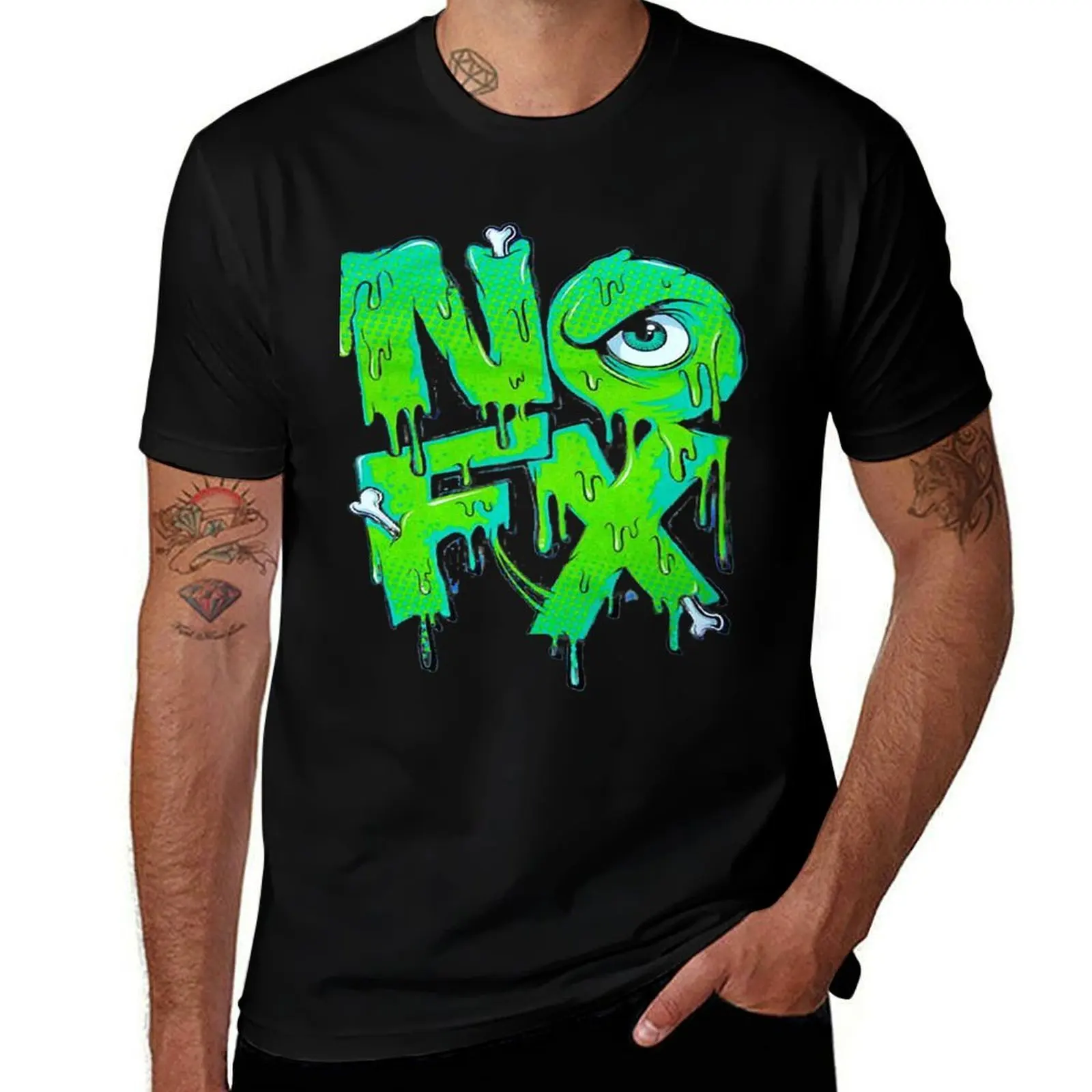 Vintage Photograp Bess Seller Of Nofx Gifts For Everyone T-Shirt Casual Daily Wear Short Sleeve Top T-Shirt