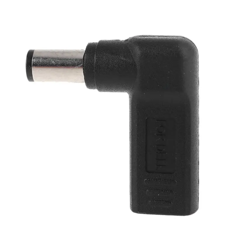 DN59 USB C do 7.4x5.0mm adapter kabla do ładowania laptopa męski typ C na konwerter kątowy PD zasilacz do