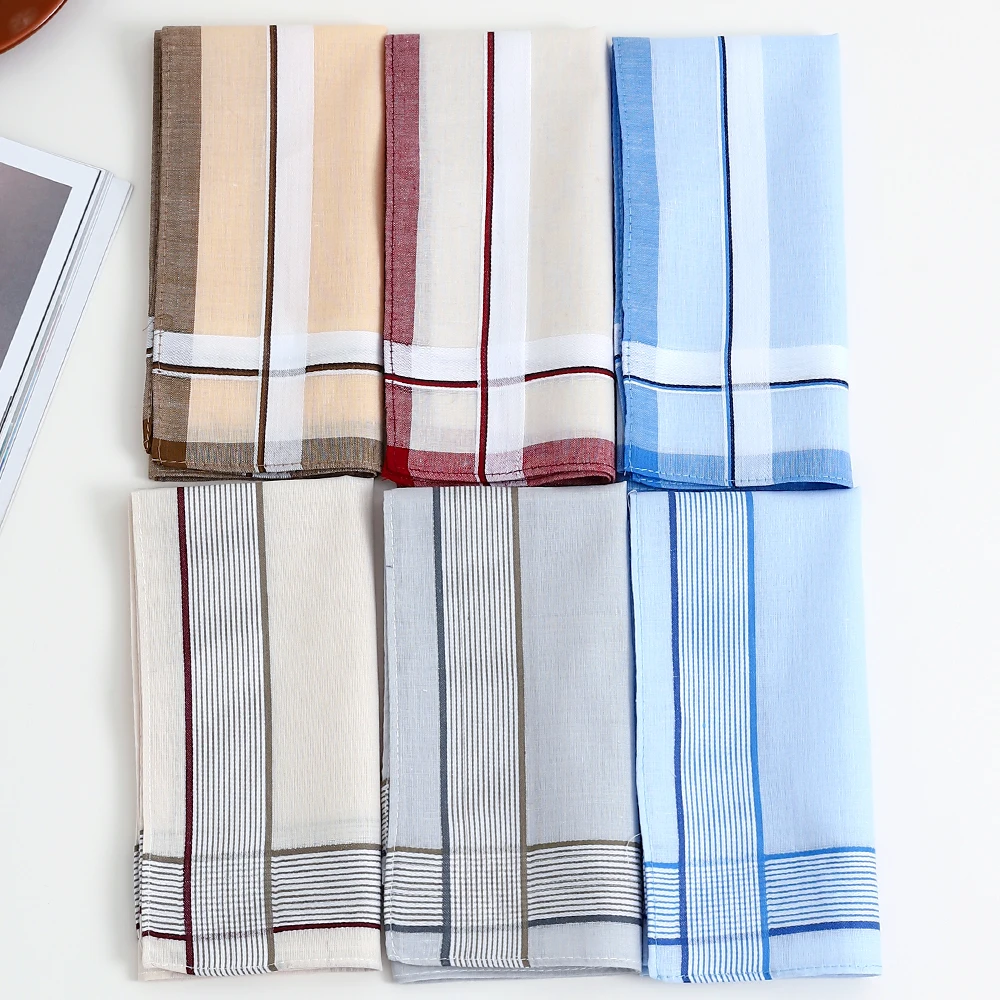 12 paquetes de pañuelos de algodón puro para hombre, traje clásico a cuadros, pantalones cuadrados con bolsillo y solapa, recuerdos del novio de la temporada de boda